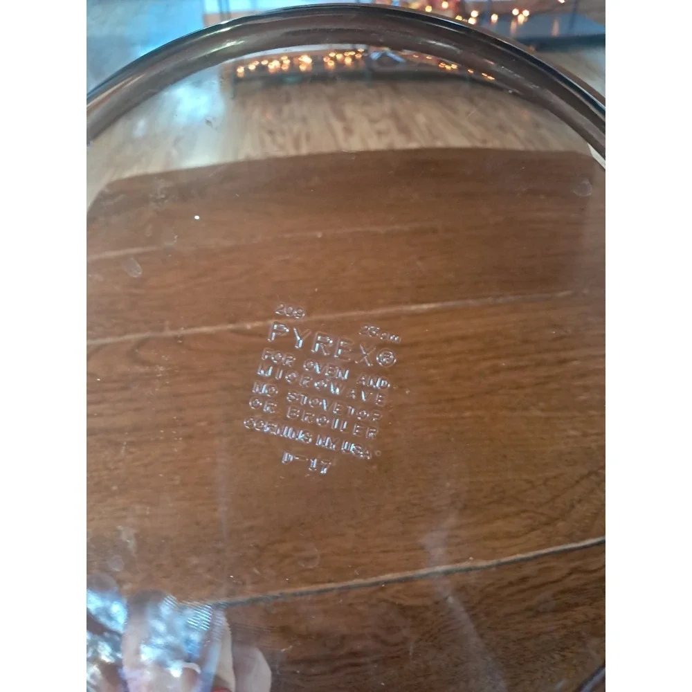 Vintage Anchor Hocking 2 Qt Casserole Dish Amber Brown #438 Glass - No Lid